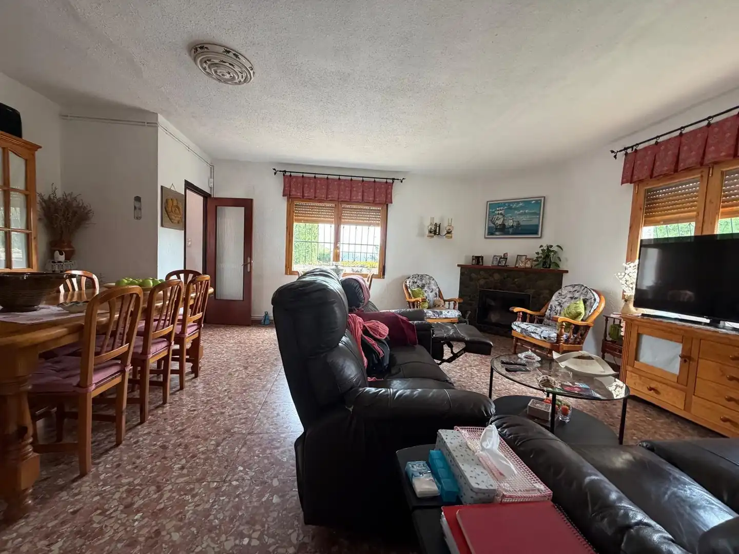 Sala de estar de Casa o chalet en venta en Albacete con Aire acondicionado, Calefacción y Jardín privado