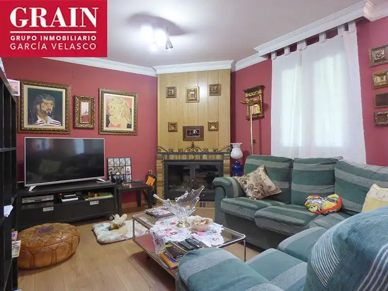 Sala de estar de Casa o chalet en venta en Albacete con Aire acondicionado, Calefacción y Jardín privado