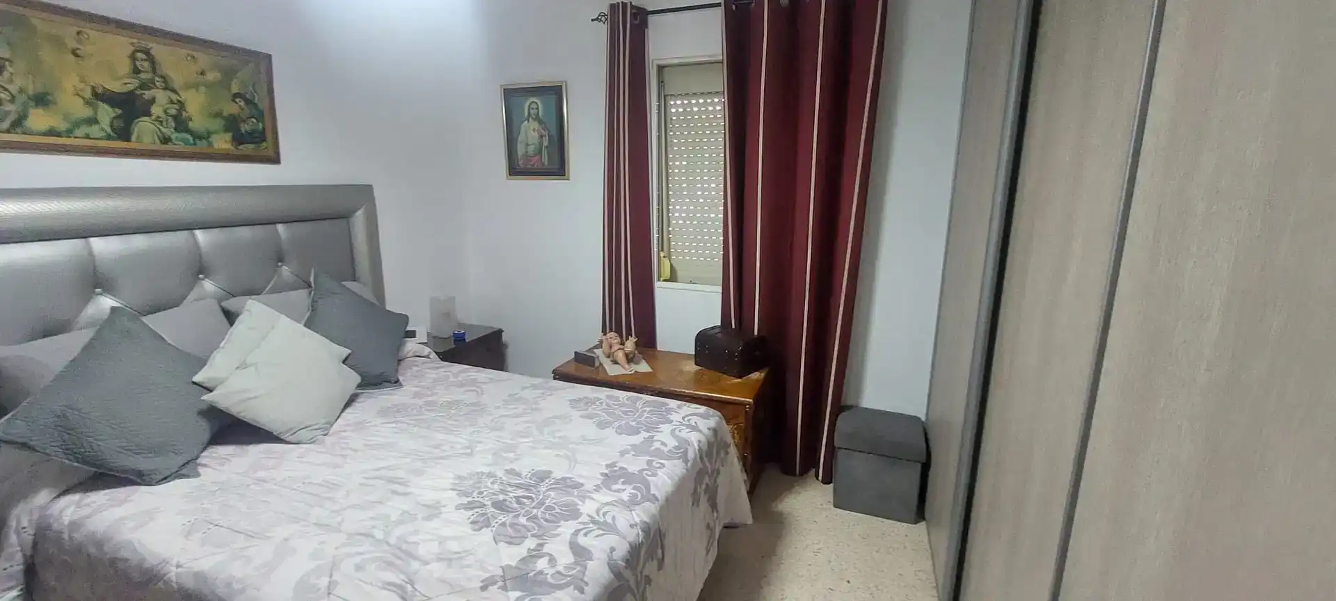 Bedroom of Flat for sale in La Rinconada  with Air Conditioner