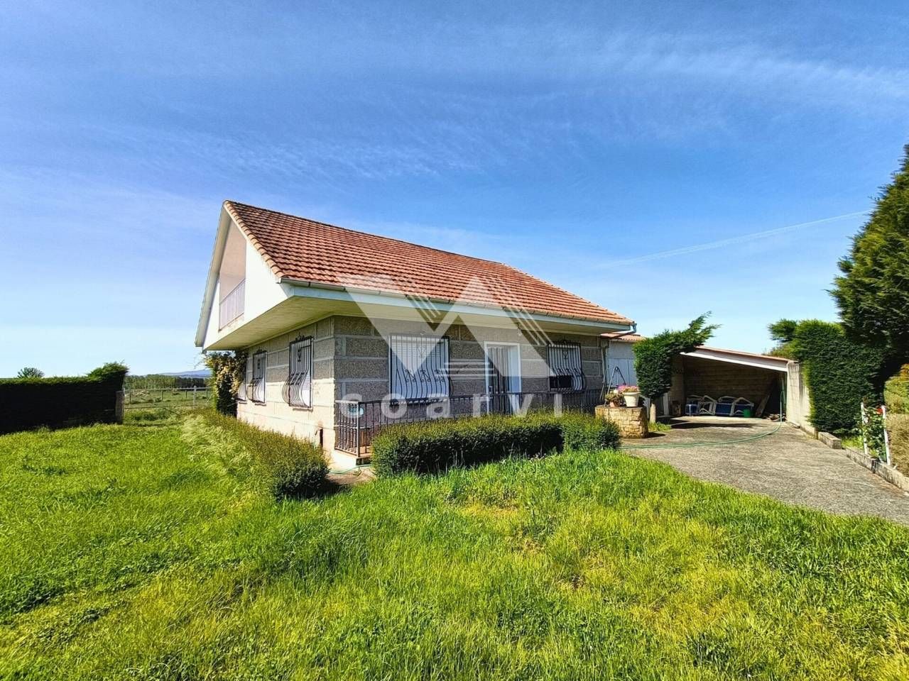 Exterior view of Flat for sale in Trasmiras  with Private garden and Terrace