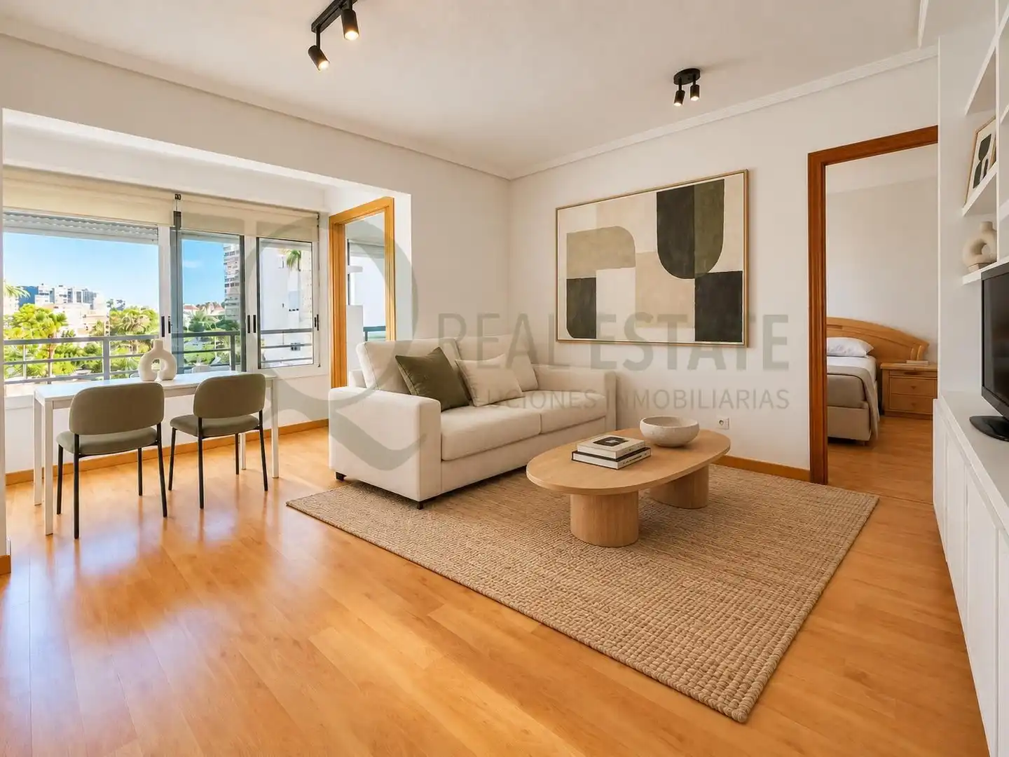 Sala de estar de Piso en venta en Playa de San Juan - El Cabo de las Huertas