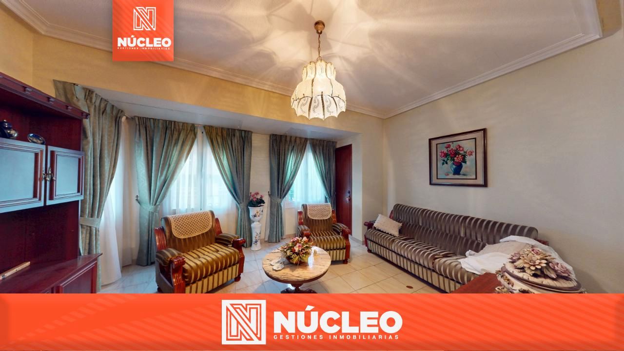 Living room of Flat for sale in Elche / Elx  with Air Conditioner, Heating and Terrace