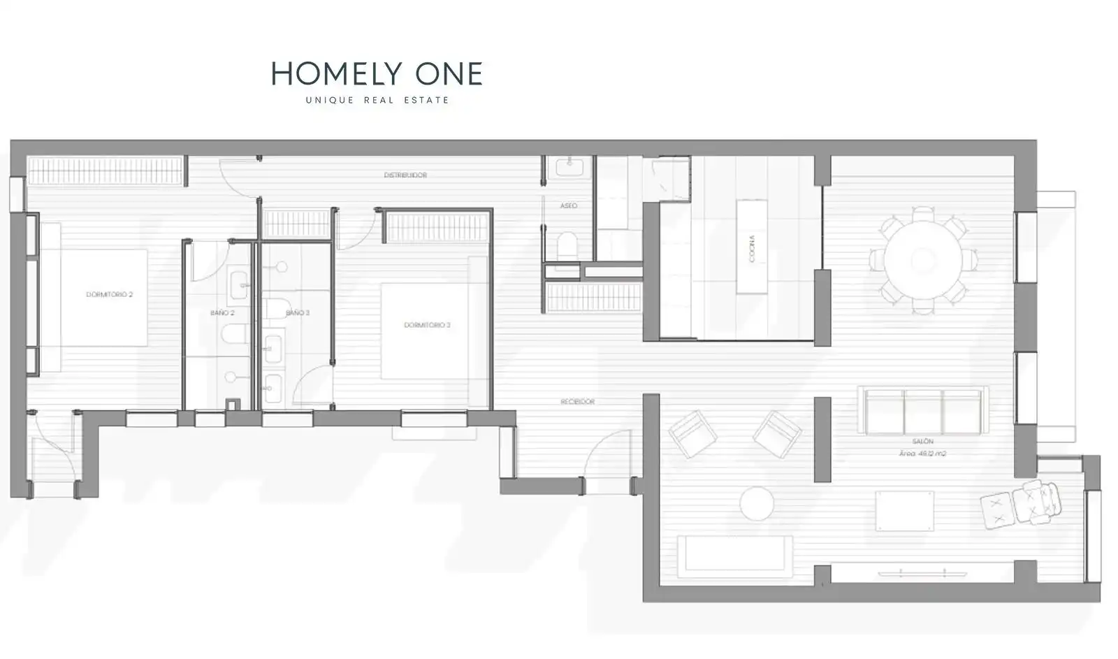 Flat with terrace for sale in Chamberí, imagen 7