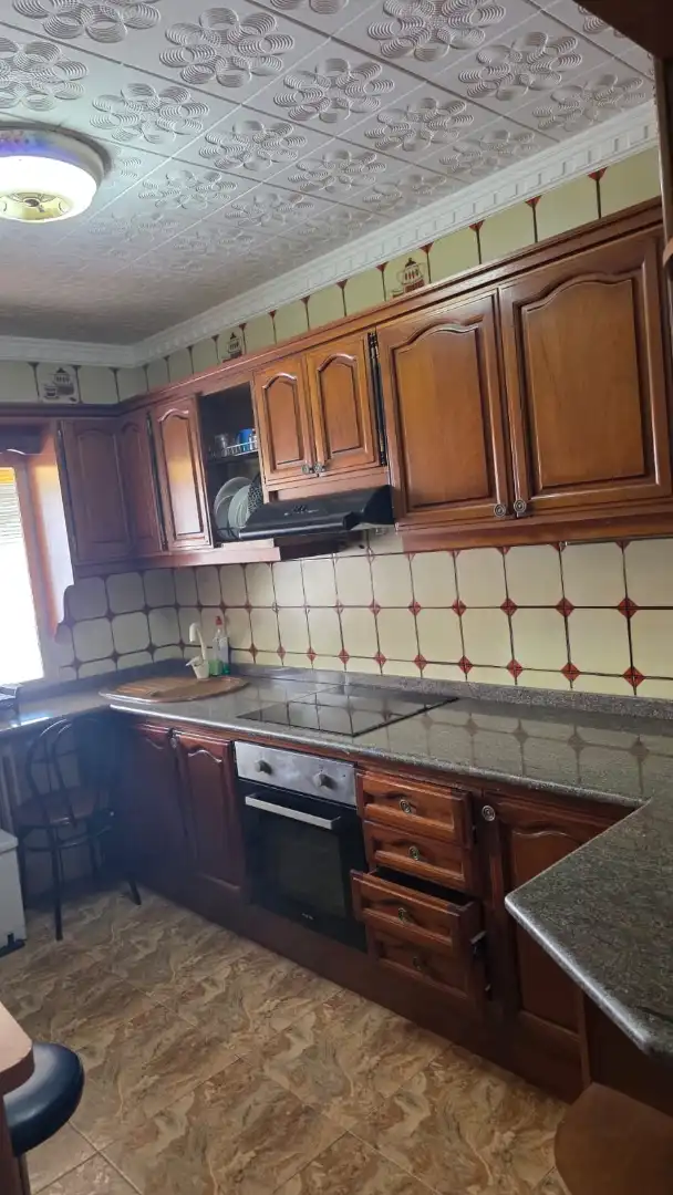 Küche von Wohnung zum Verkauf in Madridejos mit Klimaanlage und Balkon