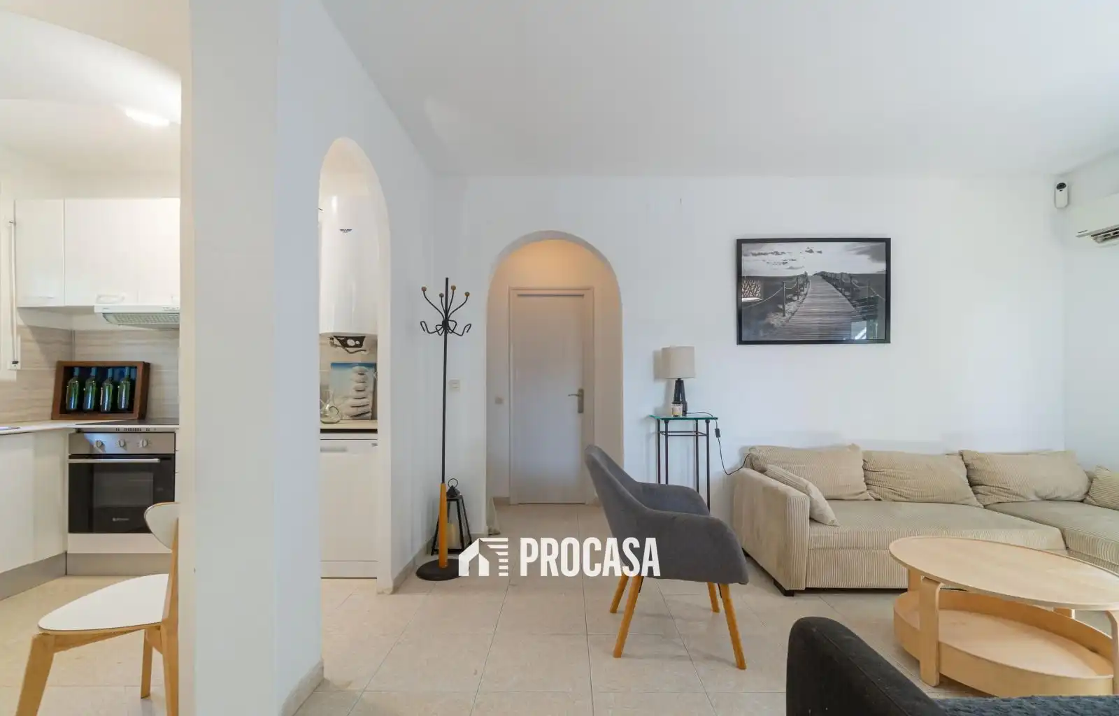 Wohnzimmer von Haus oder Chalet zum Verkauf in Empuriabrava mit Klimaanlage, Heizung und Abstellraum