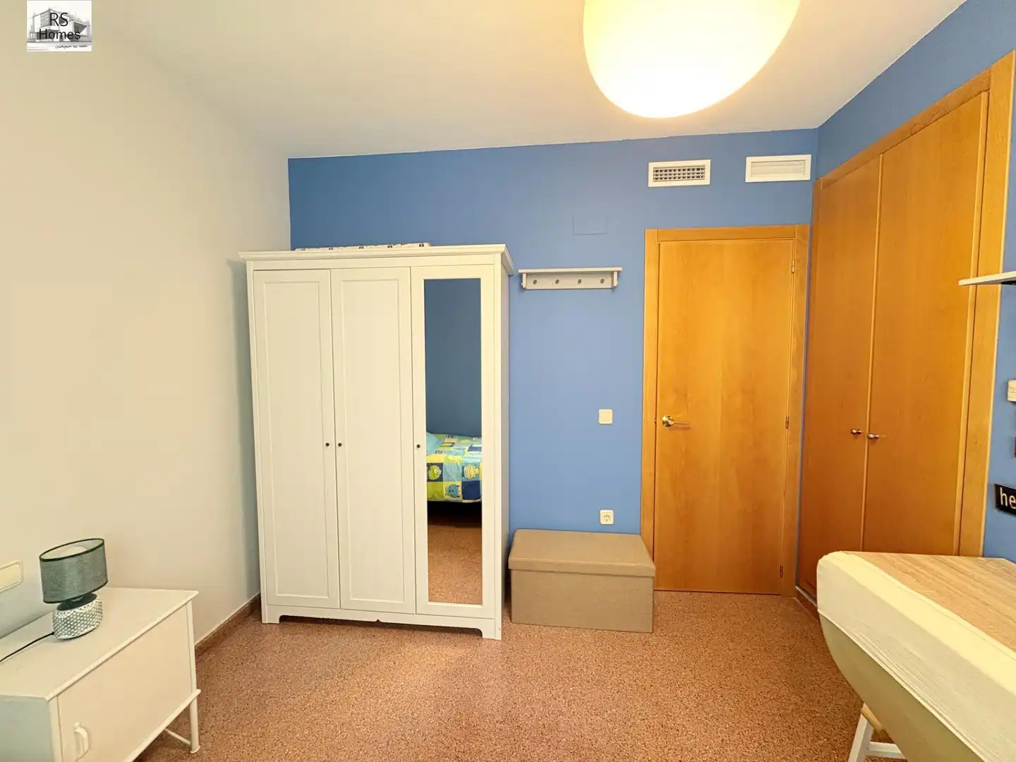 Bedroom of Flat for sale in Vilamarxant  with Air Conditioner, Heating and Storage room