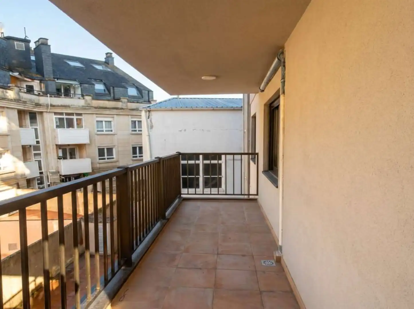 Balcony of Flat for sale in Oleiros  with Heating, Parquet flooring and Terrace