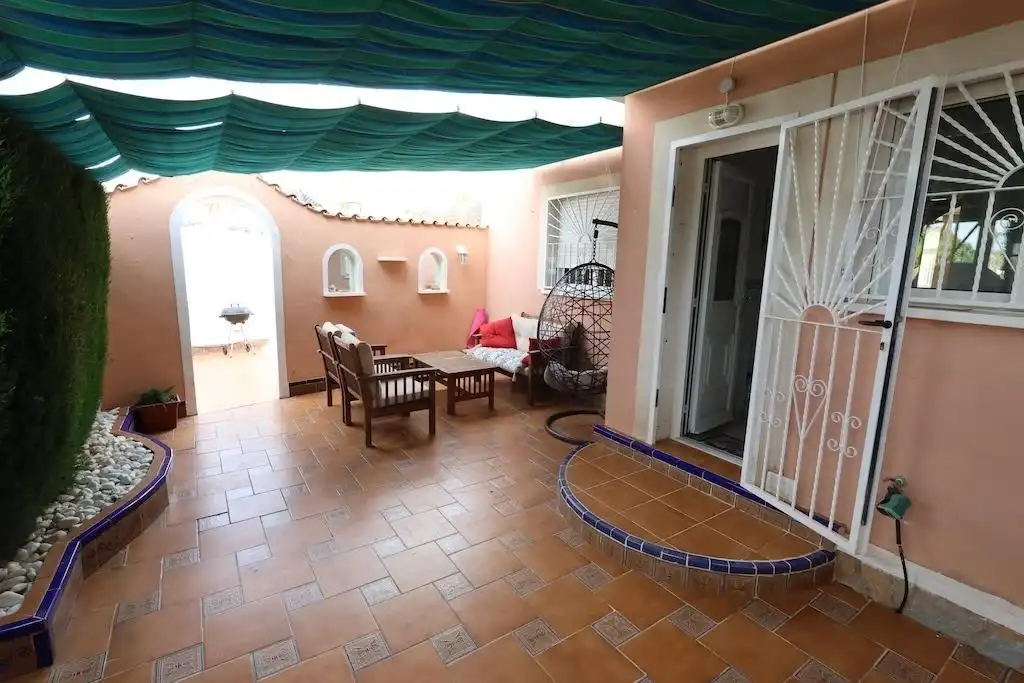 Terrassa de Casa adosada en venda en Rojales amb Aire condicionat, Jardí privat i Terrassa