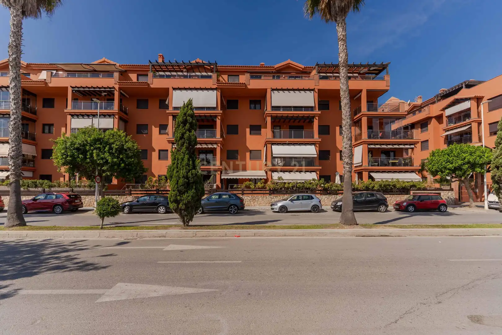 Exterior view of Flat for sale in Motril  with Air Conditioner, Private garden and Swimming Pool