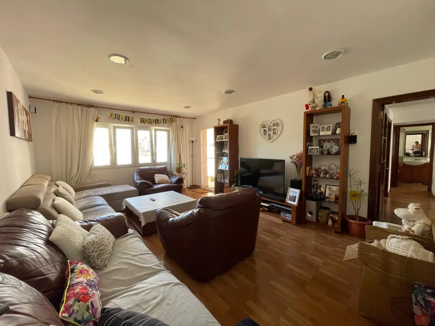 Sala de estar de Piso en venta en Ciutadella de Menorca con Aire acondicionado, Calefacción y Horno