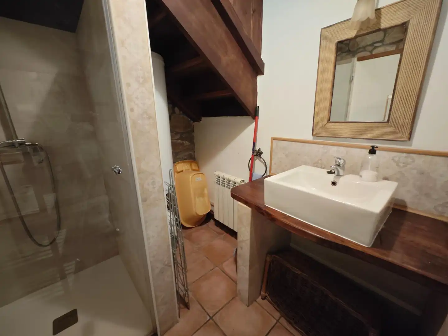 Baño de Casa adosada en venta en Mazcuerras con Terraza