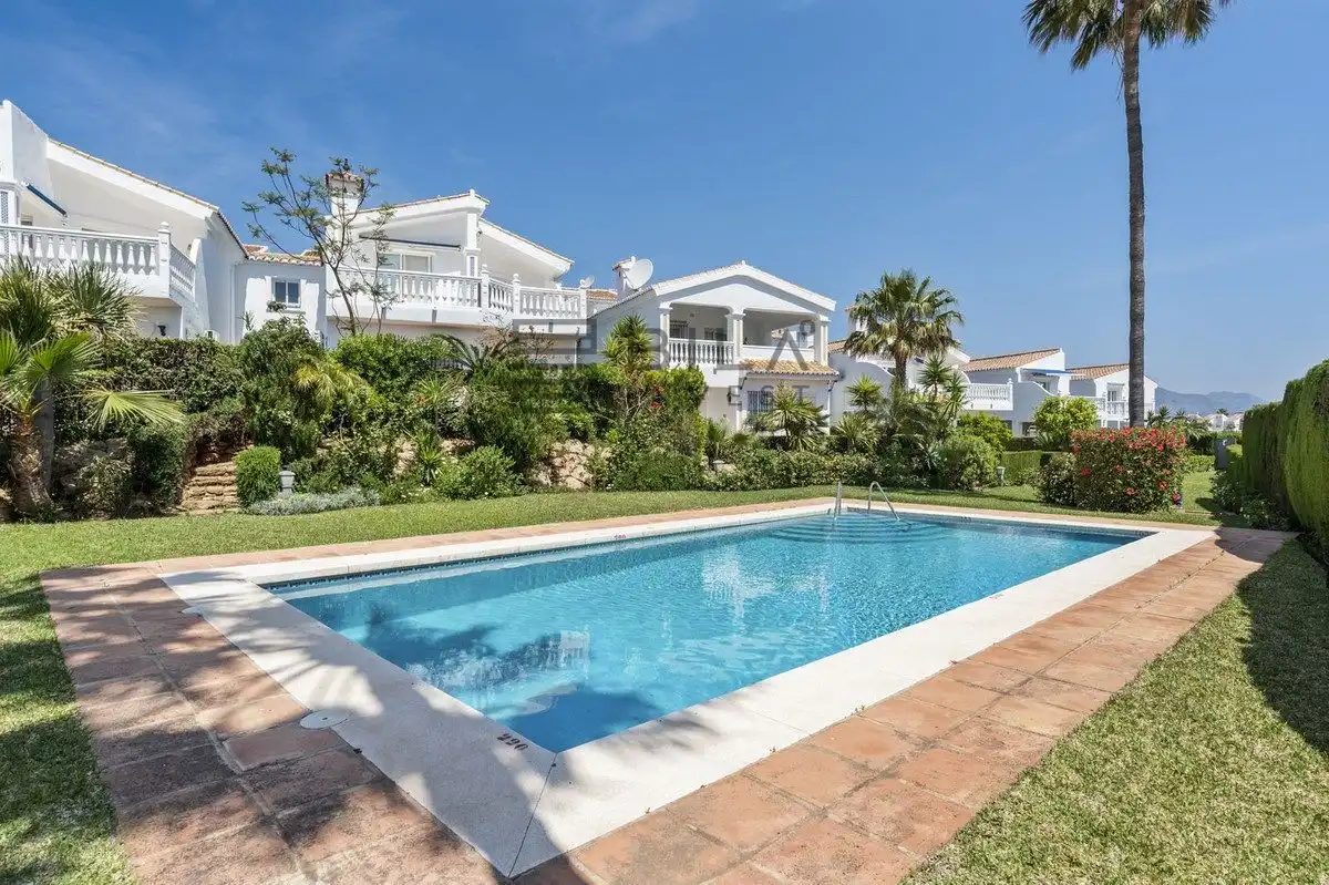 Jardín de Casa o chalet en venta en Mijas con Aire acondicionado, Terraza y Piscina