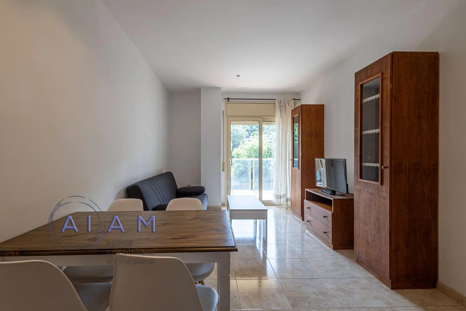 Living room of Flat for sale in Calella  with Air Conditioner, Terrace and Balcony