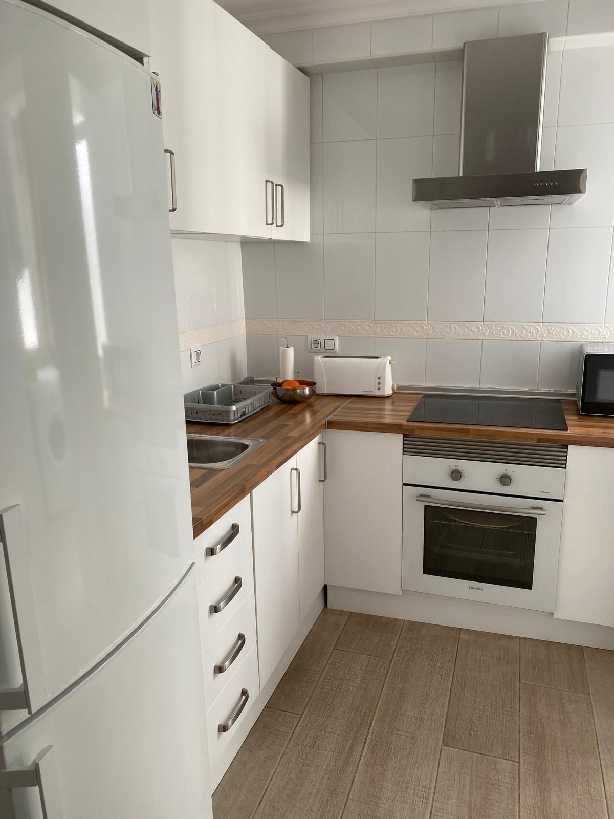 Kitchen of Flat for sale in  Sevilla Capital  with Heating and Balcony