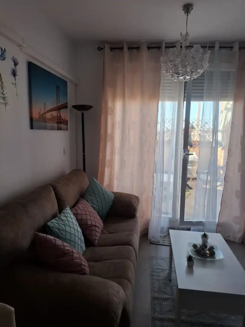 Sala de estar de Apartamento en venta en Albacete con Aire acondicionado, Calefacción y Parquet