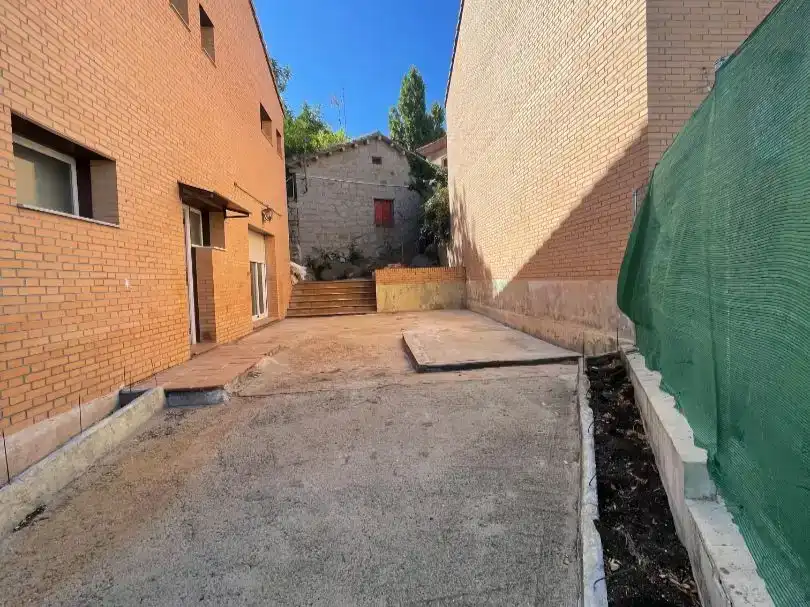 Vista exterior de Piso en venta en Villacastín con Jardín privado