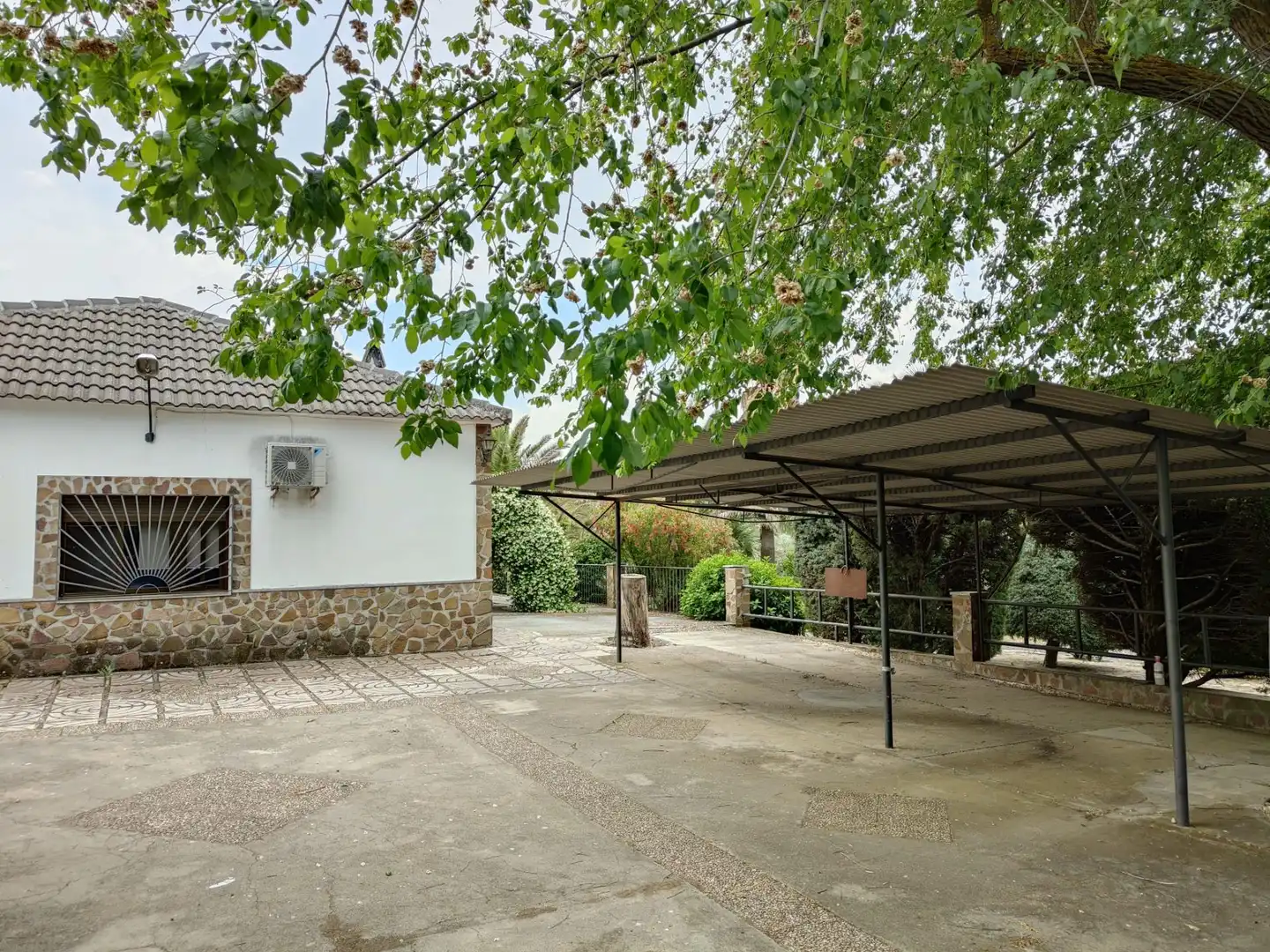 Vista exterior de Casa o chalet en venta en Brazatortas con Aire acondicionado, Calefacción y Jardín privado
