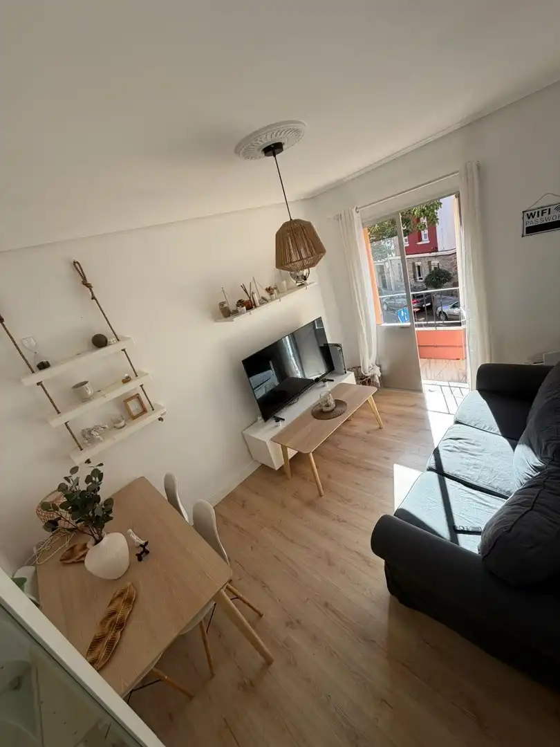 Sala d'estar de Pis en venda en A Gándara