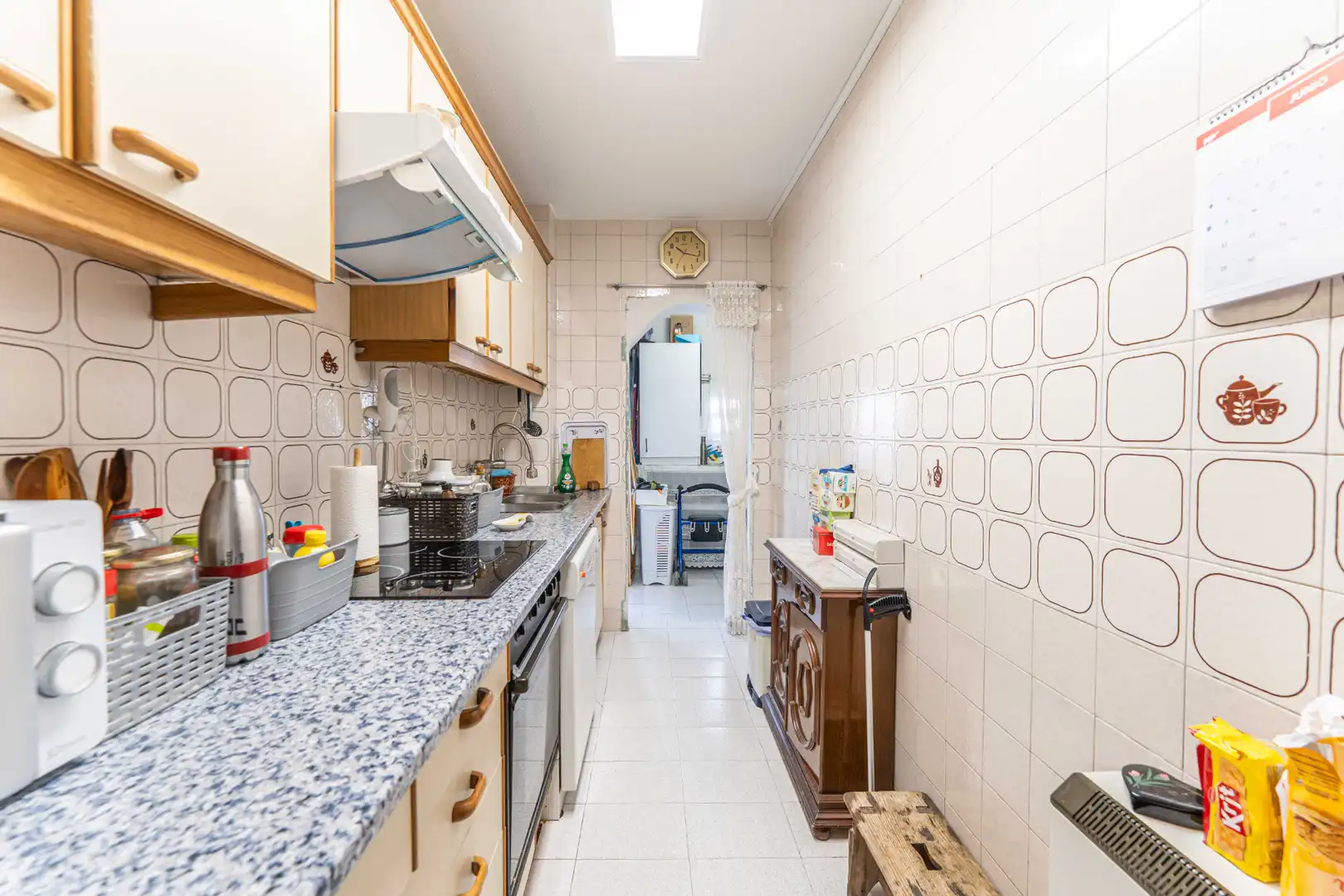 Cocina de Piso en venta en Humanes de Madrid con Terraza, Amueblado y Horno