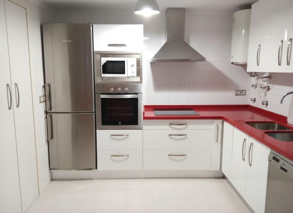 Cocina de Dúplex en venta en Salteras con Aire acondicionado y Terraza