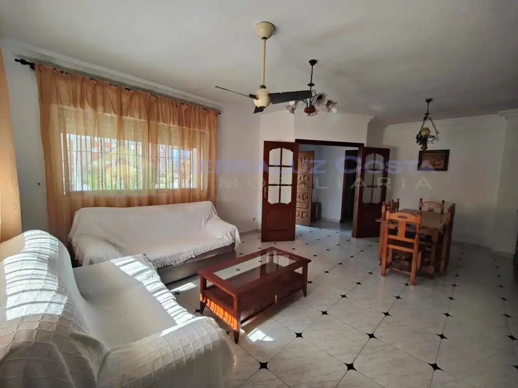 Sala d'estar de Casa o xalet en venda en La Antilla amb Jardí privat, Terrassa i Traster