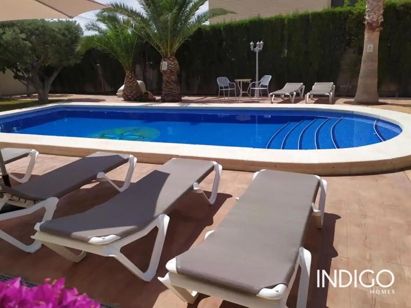 Piscina de Casa o xalet en venda en Mutxamel amb Aire condicionat, Calefacció i Terrassa
