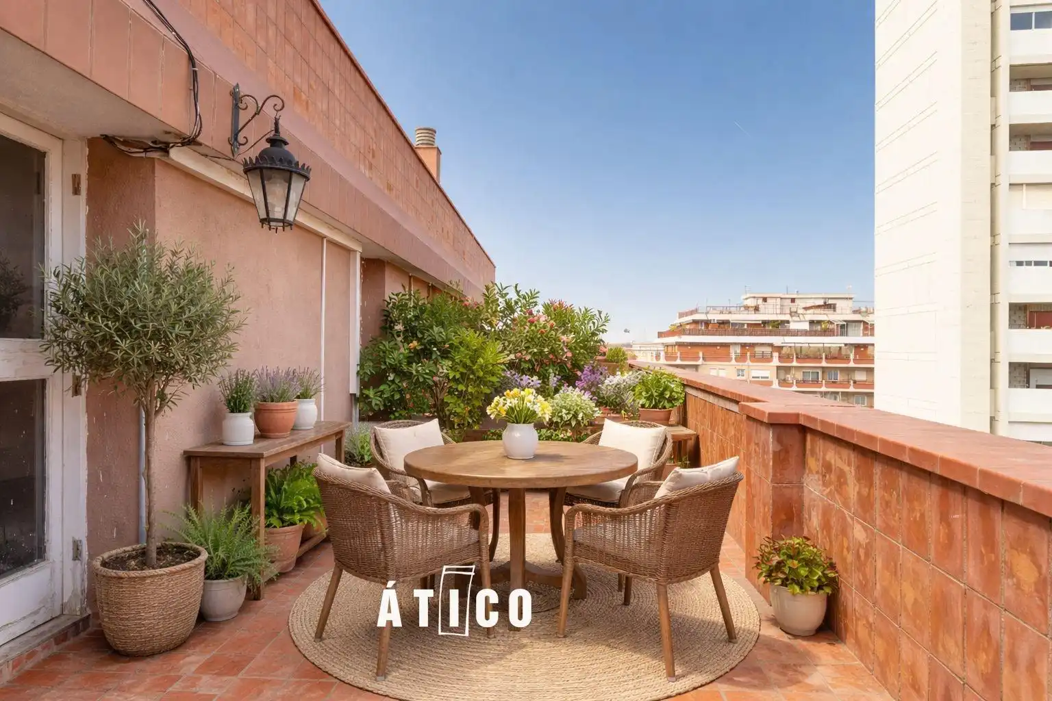 Terrassa de Àtic en venda en  Barcelona Capital amb Aire condicionat i Terrassa