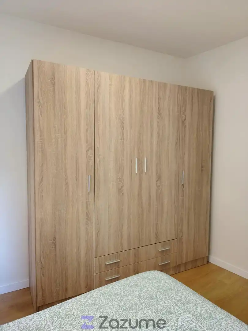 Schlafzimmer von Wohnung zur Miete in Sevilla mit Klimaanlage, Heizung und Möbliert