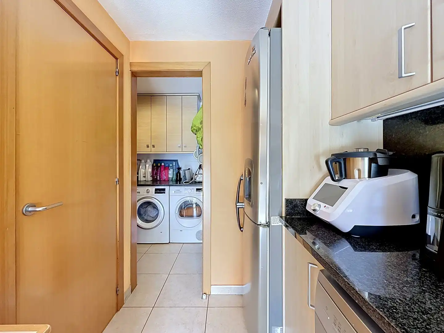 Cocina de Dúplex en venta en Montornès del Vallès con Aire acondicionado, Calefacción y Terraza