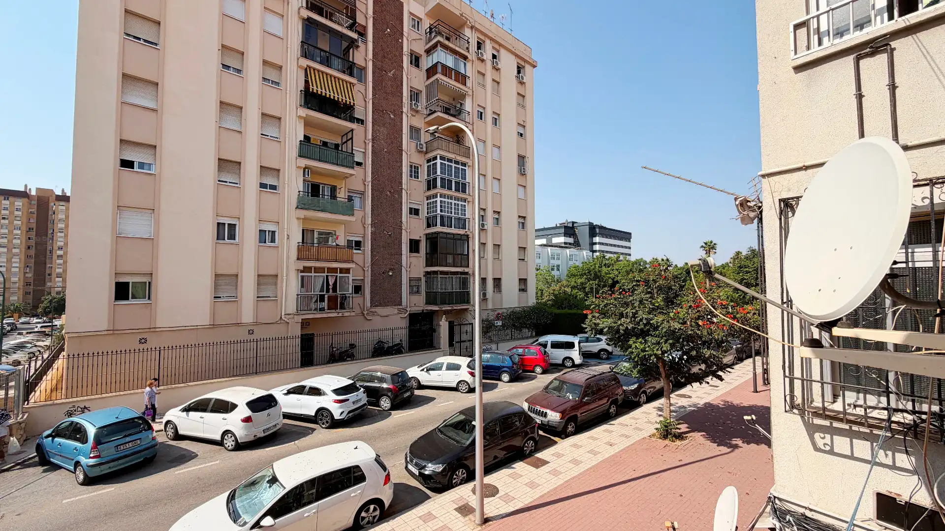 Vista exterior de Piso en venta en Málaga