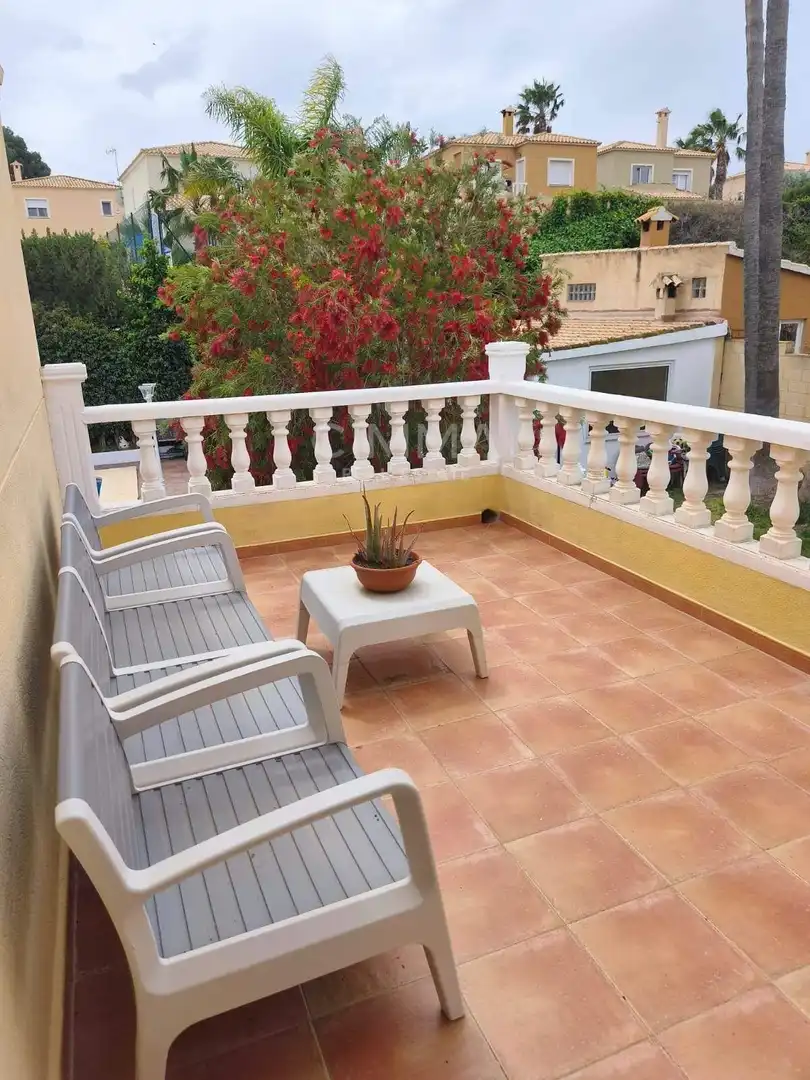 Terrace of Houses for sale in L'Alfàs del Pi  with Heating, Private garden and Terrace