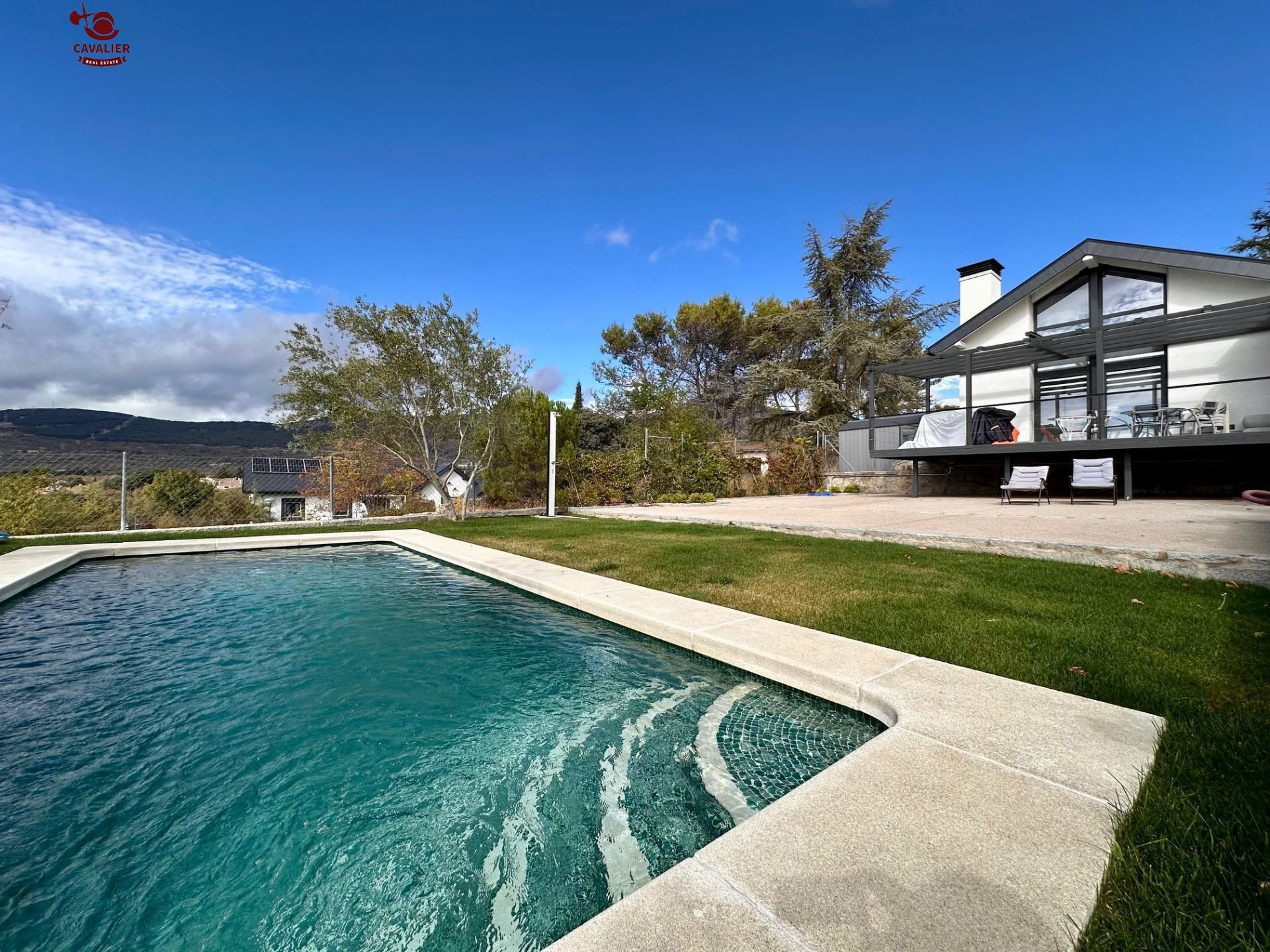 Swimming pool of House or chalet to rent in Los Molinos  with Air Conditioner, Heating and Private garden
