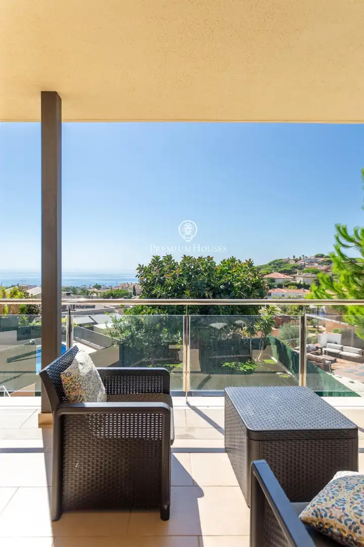 Terraza de Casa o chalet en venta en Premià de Dalt con Aire acondicionado, Calefacción y Jardín privado