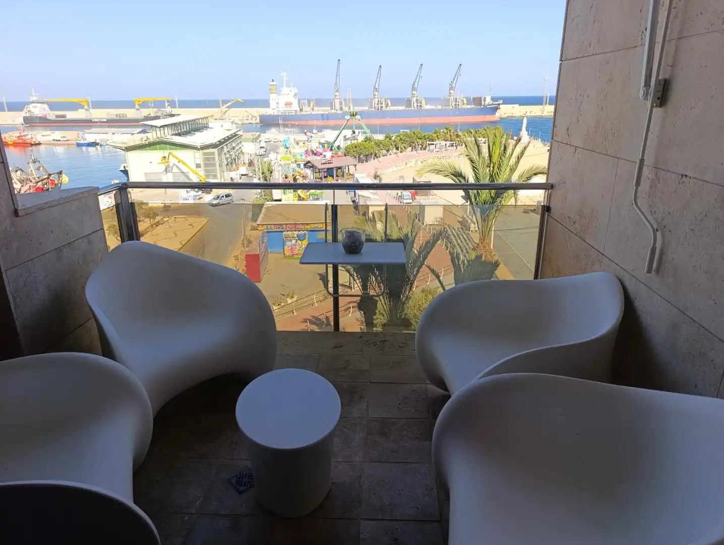 Terrace of Apartments for sale in Garrucha  with Air Conditioner, Heating and Furnished