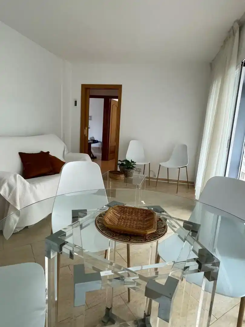Living room of Flat for rent in Calafell  with Air Conditioner