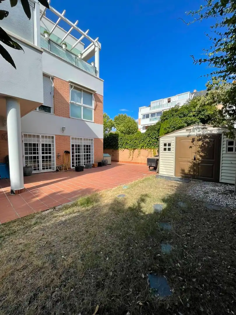 Garten von Wohnung zur Miete in Las Rozas de Madrid mit Klimaanlage, Heizung und Terrasse