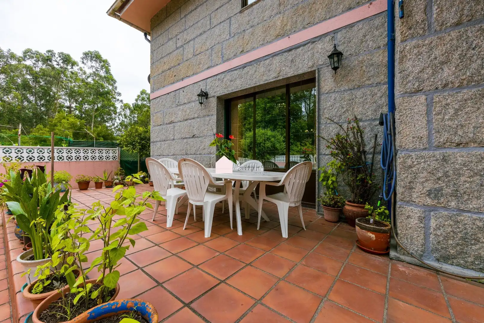 Terraza de Casa o chalet en venta en Gondomar con Calefacción, Jardín privado y Trastero