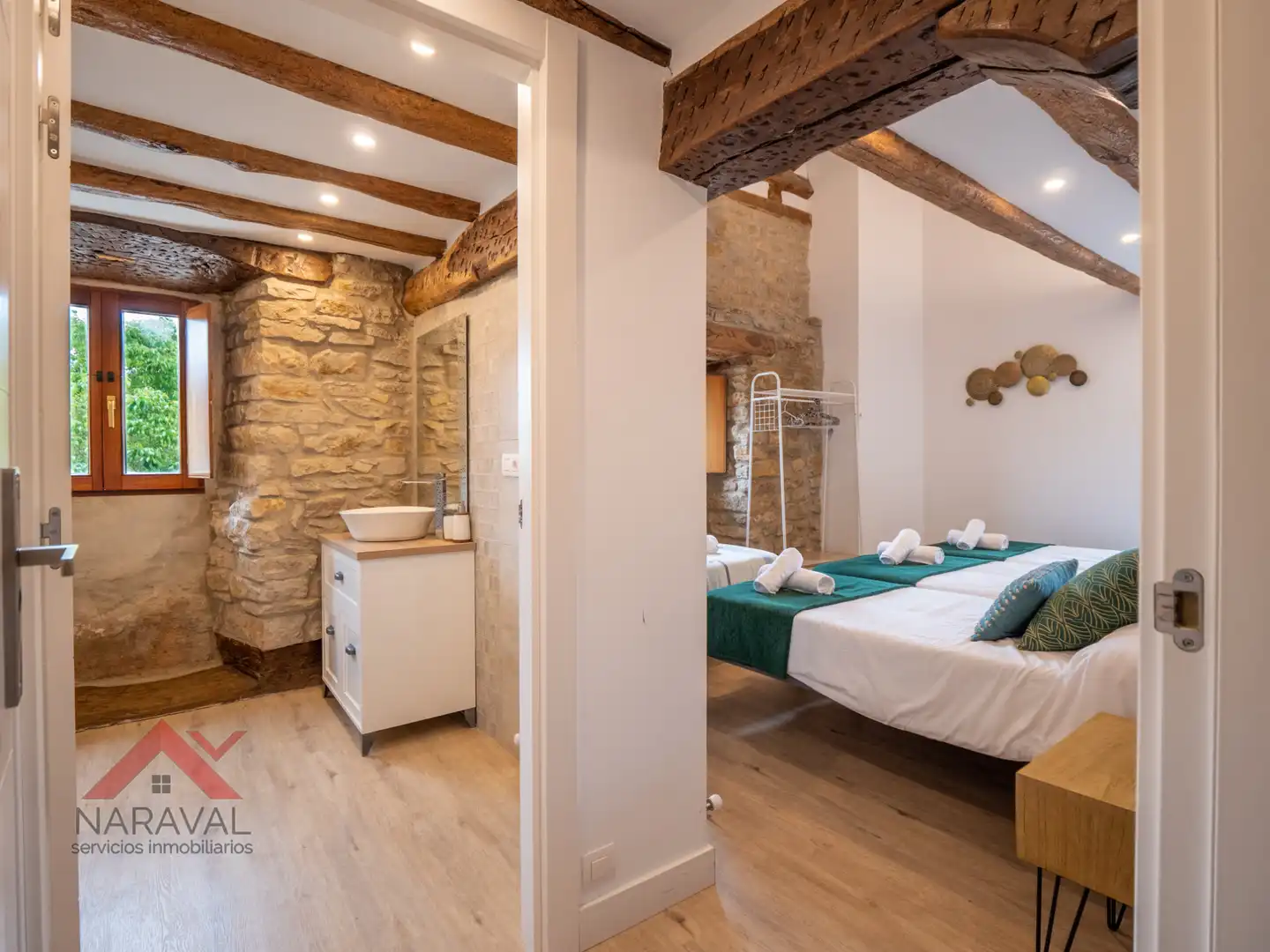 Dormitori de Casa o xalet en venda en Valdegovia / Gaubea amb Calefacció, Jardí privat i Terrassa