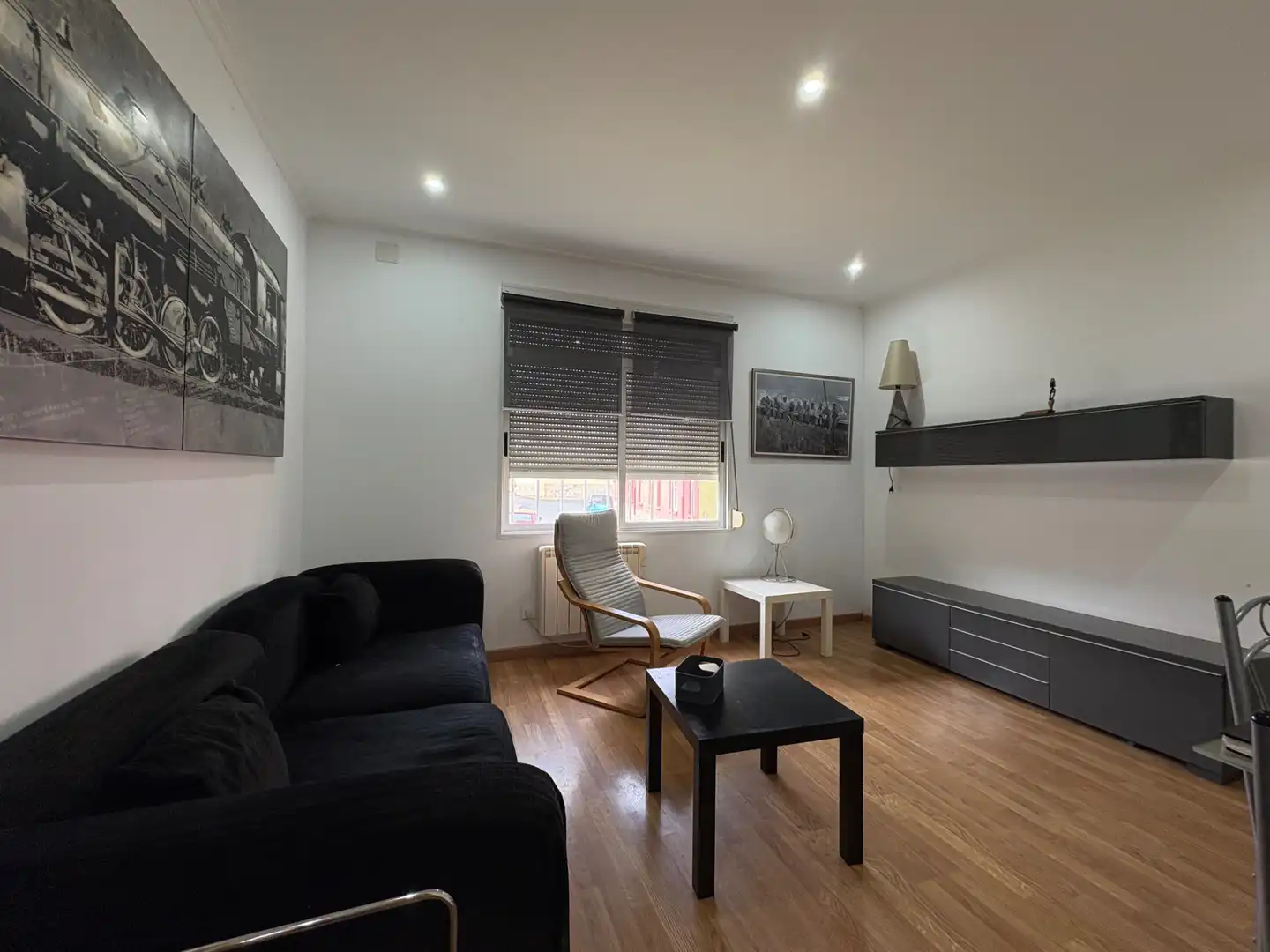 Sala de estar de Piso de alquiler en Ferrol con Calefacción y Amueblado