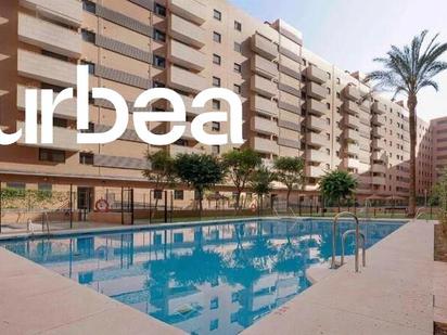 Exterior view of Flat for sale in Málaga Capital  with Air Conditioner, Heating and Parquet flooring