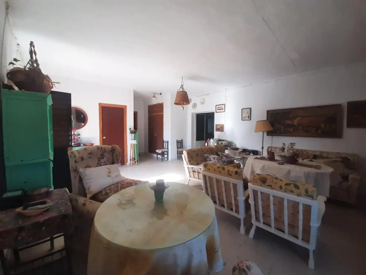Sala d'estar de Casa o xalet en venda en Cáceres amb Calefacció, Jardí privat i Terrassa