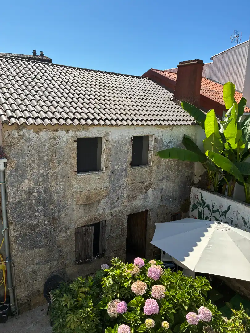 Vista exterior de Casa adosada en venda en Vilanova de Arousa