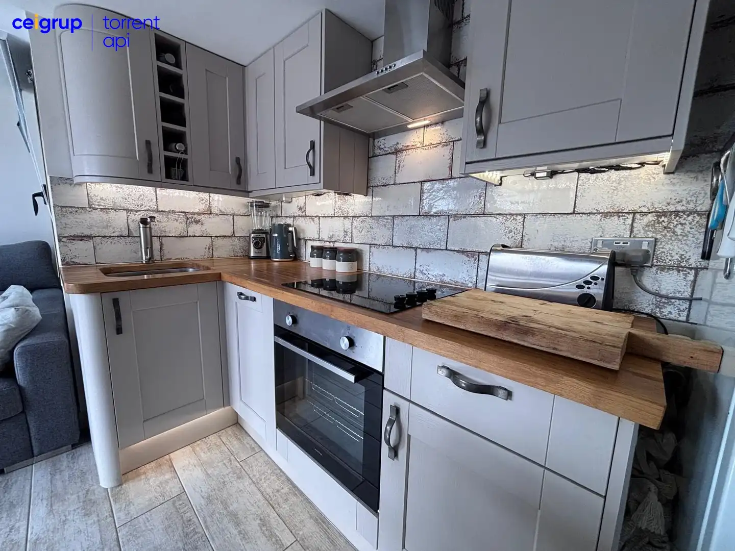 Kitchen of Attic for sale in L'Escala  with Air Conditioner and Terrace