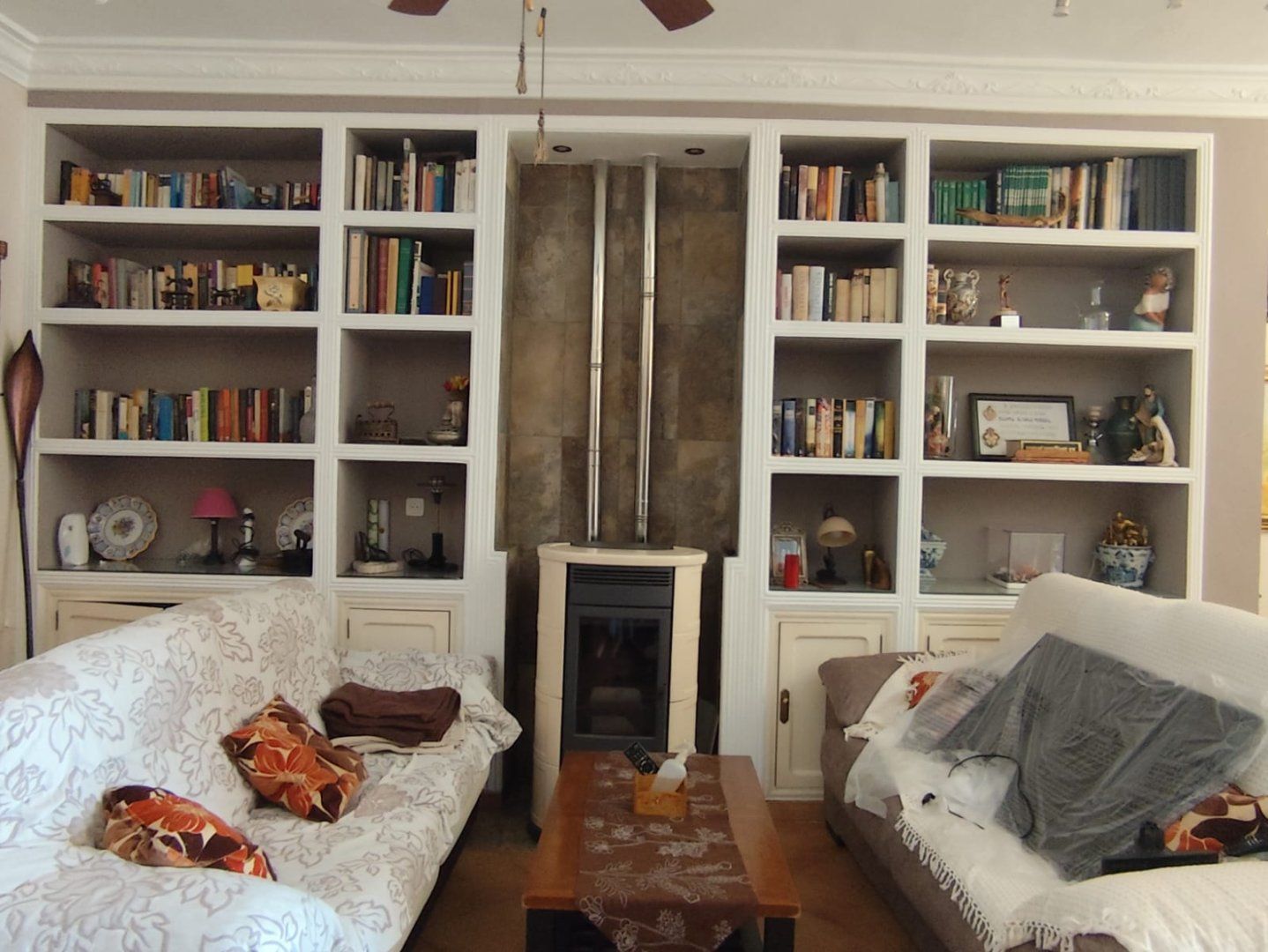 Living room of House or chalet for sale in Hinojos  with Air Conditioner