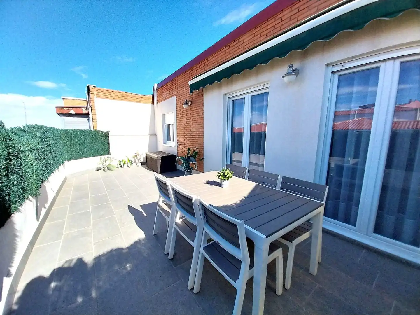 Terrace of Flat for rent in Valladolid  with Air Conditioner, Heating and Terrace