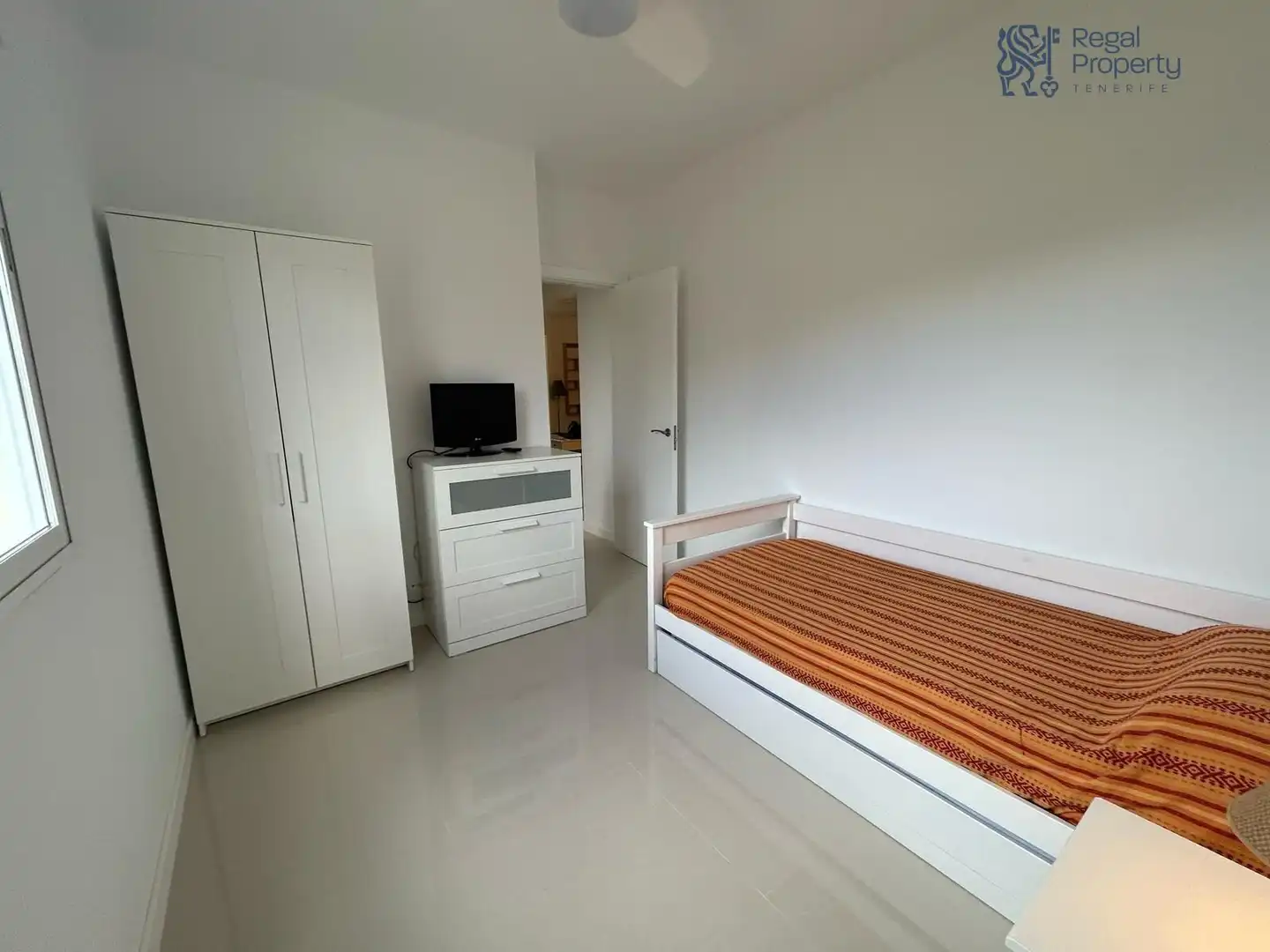 Dormitori de Apartament de lloguer en Puerto de la Cruz amb Moblat