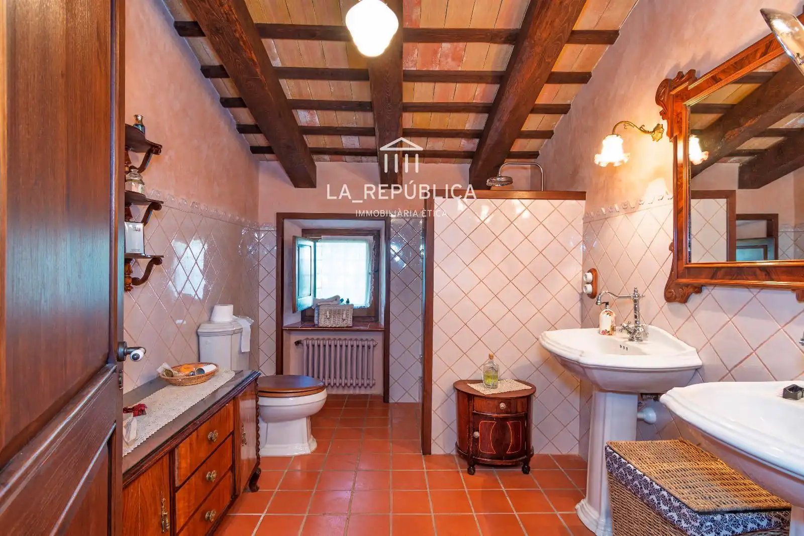Baño de Casa o chalet en venta en Sils con Calefacción, Jardín privado y Terraza