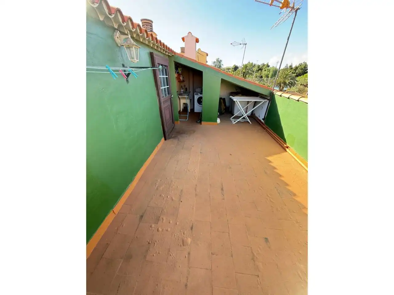 Terrassa de Casa adosada en venda en San Cristóbal de la Laguna amb Jardí privat, Parquet i Terrassa
