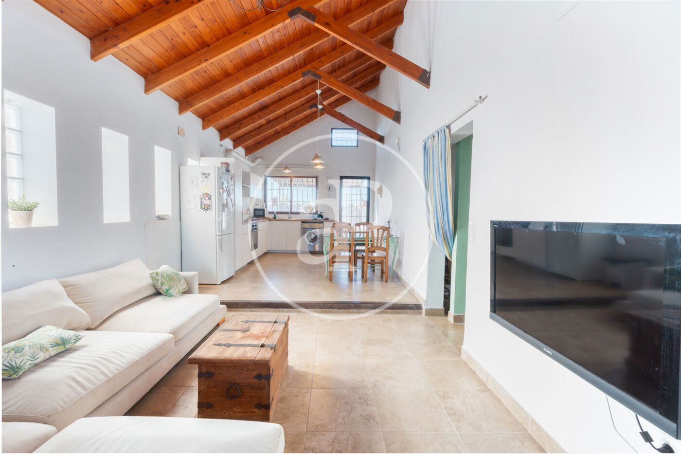 Living room of House or chalet for sale in Meliana  with Air Conditioner, Heating and Private garden