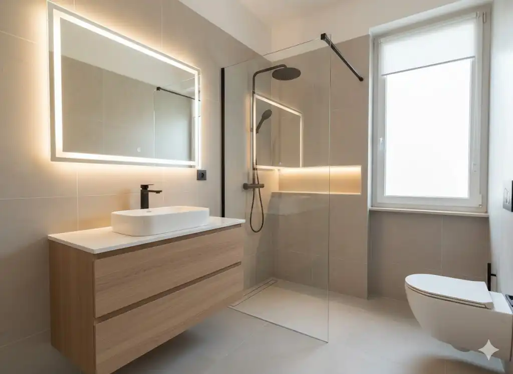 Badezimmer von Wohnung zum Verkauf in Bilbao  mit Heizung und Terrasse